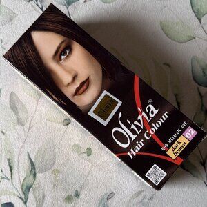 Olivia Hair Colour Non Metallic Dye 02 Dark Brown 50ml